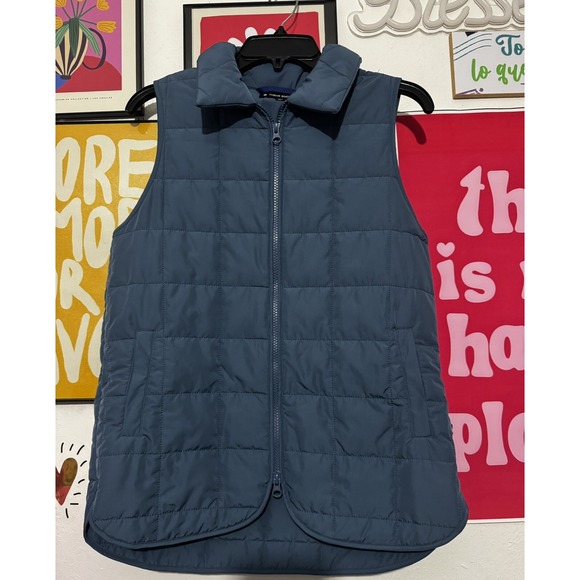 Thrive Societe Jackets & Blazers - Thrive Societe Quilted Puffer Vest – New with Tags – Moonlight Blue, Size XS‎